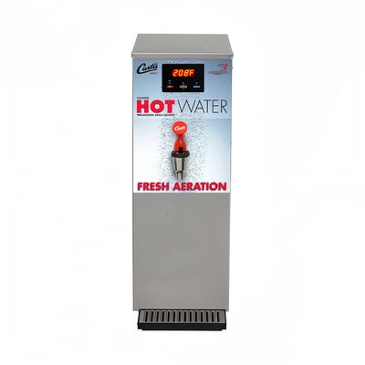 Curtis WB5GT63000 Low-volume Plumbed Hot Water Dispenser - 5 gal., 120-220v/1ph, w/ Aerator, 120/220V, Silver