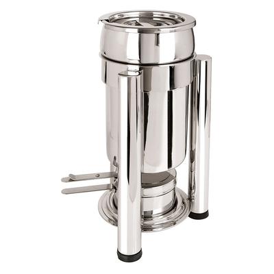 Eastern Tabletop 3101PL 2 qt Marmite Soup Chafer w/ Lift Off Lid, Stainless Steel, 2 Quart, Silver