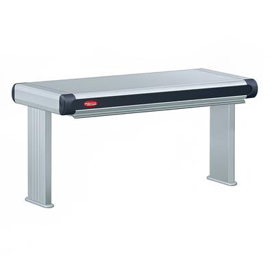 Hatco GR2AH-30D6 240 33 1/2" High Watt Strip Warmer - Double Rod, Remote Control Required, 240v/1ph, Silver