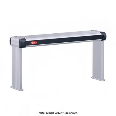 Hatco GR2AH-42 120 45 1/2" High Watt Strip Warmer - Single Rod, Remote Control Required, 120v, Silver