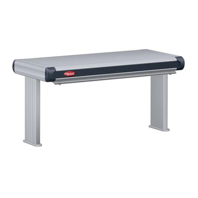 Hatco GR2AHL-30D6 120 33 1/2" High Watt Strip Warmer - Double Rod, Remote Control Required, 120v, Silver
