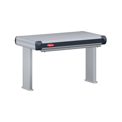 Hatco GR2AL-24D3 120 27 1/2" Standard Watt Strip Warmer - Double Rod, Remote Control Required, 120v, Silver
