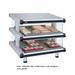 Hatco GR2SDS-24D Glo-Ray 30 1/4" Self Service Countertop Heated Display Shelf - (2) Shelves, 120v, Silver