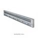 Hatco GRAL-48 Glo-Ray 48" Standard Watts Infrared Strip Warmer - Single Rod, (2) Built In Toggle Control, 120/240v/1ph, Silver