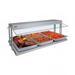 Hatco GRBW-60 Glo-Ray 61 1/8" Buffet Warmer, Sneeze Guards, Light & Heated Base, 208v, Thermostatic Controls, 120/208V