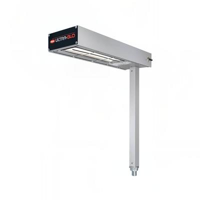 Hatco GRFSC-18 6" Glo-Ray Heat Lamp - Strip Type, 120v, 120V, 750W