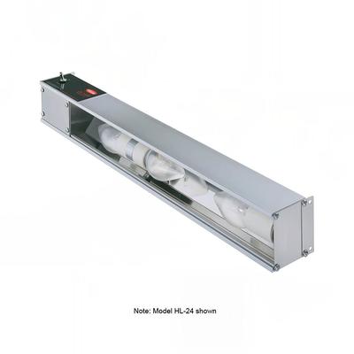 Hatco HL-66-2 66" Strip Display Light - Built In Toggle Control & Extra Lights, 120v, Silver