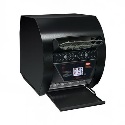 Hatco TQ3-500H 208/1 BLK Black Touchscreen Countertop Conveyor Toaster - 480 Slices/hr w/ High 3" Product Opening, Black, 208v/1ph