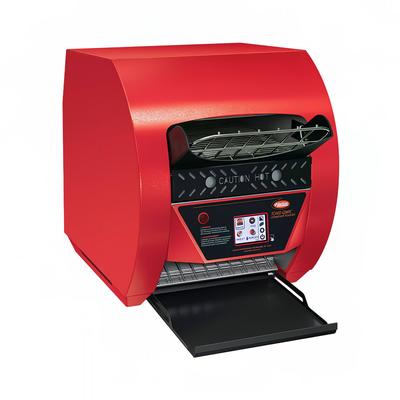 Hatco TQ3-900H 208/1 RED Conveyor Toaster - 900 Slices/hr w/ 3" Product Opening, Red, 208v/1ph, 3" Opening