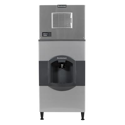 Scotsman MC0330SA-1/HD30B-1 400 lb Prodigy ELITE Half Cube Commercial Ice Machine w/ Ice Dispenser - 180 lb Storage, Bucket Fill, 115v, Stainless Steel