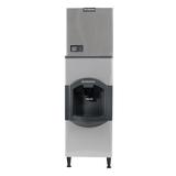 Scotsman MC0522MW-1/HD22B-1 Prodigy ELITE/iceValet 480 lb Prodigy ELITE Full Cube Commercial Ice Machine w/ Ice Dispenser - 120 lb Storage, Bucket Fill, 115v, 480-lb. Ice Production, 120-lb. Storage, Stainless Steel