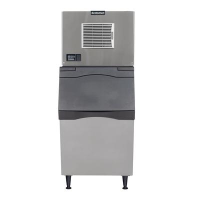 Scotsman MC0530MA-1/B530P 525 lb Prodigy ELITE Full Cube Commercial Ice Machine w/ Bin - 536 lb Storage, Air Cooled, 115v, 525 lb Daily Production, 536-lb. Storage, Stainless Steel