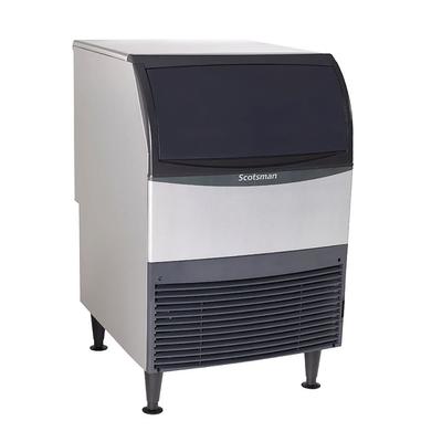 Scotsman UC2724MW-1 24"W Full Cube Undercounter Commercial Ice Machine - 266 lbs/day, Water Cooled, Gravity Drain, 115v