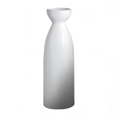 Cameo China 710-36A 8 oz Fusion Sake Bottle - Ceramic, White