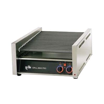 Star 75C Grill-Max 75 Hot Dog Roller Grill - Slanted Top, 120v, Stainless Steel