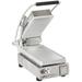 Star PST7A-240V Single Commercial Panini Press w/ Aluminum Smooth Plates, 240v/1ph, Stainless Steel