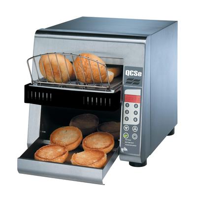Star QCSE2-600H 240 Conveyor Toaster - 600 Slices/hr w/ 3" Product Opening, 240v/1ph, Stainless Steel