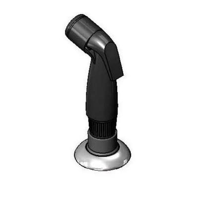 T&S 013842-45NS Self Closing Sidespray w/ 48" Vinyl Hose & Hose Guide