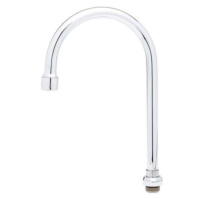 T&S 133X-A22 10 5/16" Swivel Gooseneck Nozzle w/ 2 1/5 GPM Aerator, Chrome