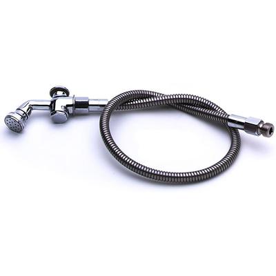 T&S B-0101-A60 Spray Valve, 60 in, w Aerator, Flexible SS Hose, Stainless Steel