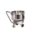 Univex C120 265 lbs Capacity Bowl Trolley With Extra Bowl