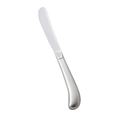 Winco 0015-10 9 1/4" Dinner Knife with 18/0 Stainless Steel Grade, Lafayette Pattern