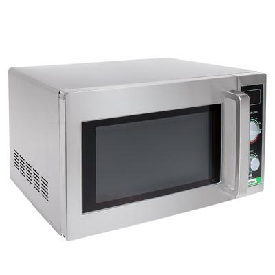 Winco EMW-1000SD 1000w Spectrum Commercial Microwave w/ Dial Control - 120v, Stainless Steel