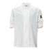 Winco UNF-12WM Signature Chef's Jacket w/ Long Sleeves - Poly/Cotton, White, Medium