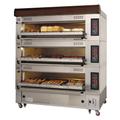 Turbo Air RBDO-33U Radiance Triple Deck Pizza Oven, 220v/3ph, (9) 18" x 26" Pan Capacity