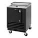 Turbo Air TBC-24SB-N6 24" Forced Air Bottle Cooler - Holds (120) 12 oz Bottles, Stainless Interior, 115v, Black