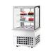 Turbo Air TBP36-54FDN 38 1/8" Full Service Bakery Display Case w/ Straight Glass - (3) Levels, 115v, Self-Cleaning Condenser, Drop-In Type, Silver