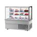 Turbo Air TBP60-54FDN 61 3/4" Full Service Bakery Display Case w/ Straight Glass - (3) Levels, 115v, Drop-In Type, Refrigerated, Silver