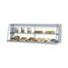 Turbo Air TOMD-50HS 50 3/4" High Top Dry Display Case for TOM-50S/L, Stainless Steel