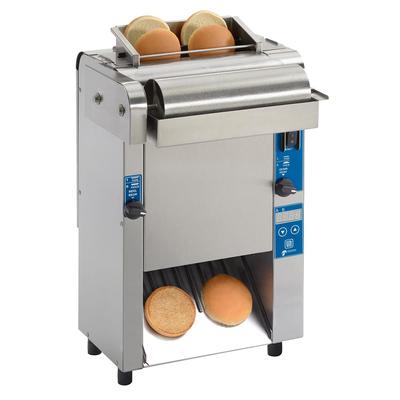 Antunes VCTM-2-9210913 Vertical Toaster - Variable Speed Motor & Auxiliary Heater, 208-230v/1ph, 2 Whole Buns, Butter Wheel, Stainless Steel