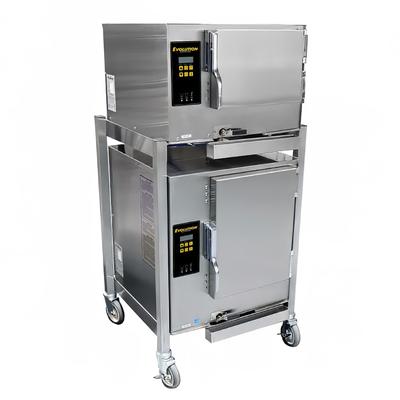 AccuTemp E62083E150DBL 12 Pan Covection Commercial Steamer - Holding Capability, 208v/3ph, 12-Pan Capacity, Stand