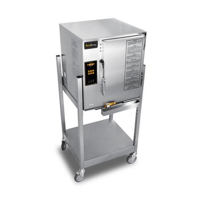 AccuTemp E62403E130SGL 6 Pan Convection Commercial Steamer - Stand, Holding Capabilty, 240v/3ph