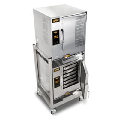 AccuTemp E64403E120DBL 12 Pan Covection Commercial Steamer - Holding Capability, 440v/3ph