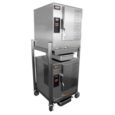 AccuTemp P61201D060DBL 12 Pan Convection Commercial Steamer - Holding Capability, Liquid Propane, Gas Type: LP, 120 V