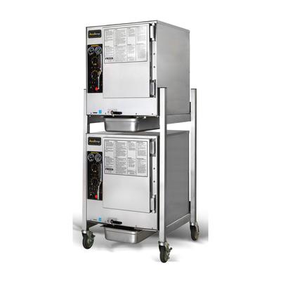 AccuTemp S64803D140DBL (12) Pan Covection Commercial Steamer - Stand, Holding Capability, 480v/3ph