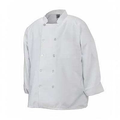 Chef Revival J100-XL Twill Chef Coat, Double Breasted, Heat Resistant, X-Large, White