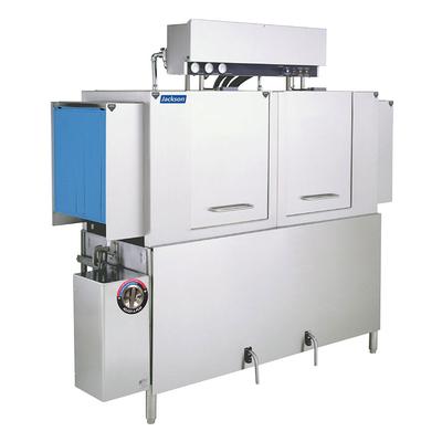 Jackson AJ-64CE High Temp Conveyor Dishwasher - 287 Racks Per Hour, 208v/3ph, Stainless Steel