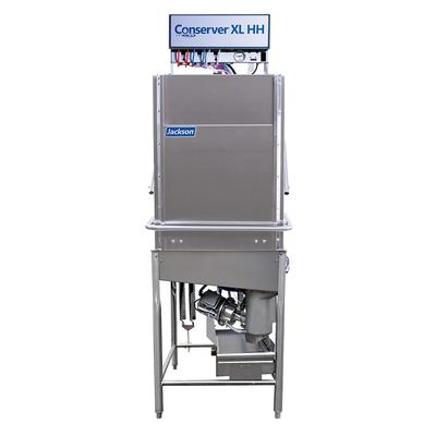 Jackson CONSERVER XL-HH Conserver Low Temp Door Type Dishwasher w/ 39 Racks/hr Capacity, 115v, Stainless Steel