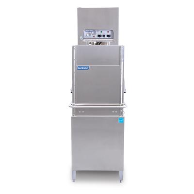Jackson TEMPSTARHH-EVENTLESS(VER) 208/1 TempStar High Temp Door Type Dishwasher w/ 37 Rack/hr Capacity, Built-in Booster, 208v/1ph, Electric Booster Heater, Stainless Steel