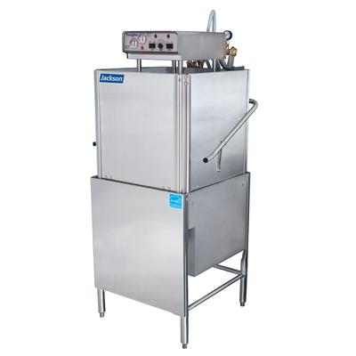 Jackson TEMPSTARW/O 2301 TempStar High Temp Door Type Dishwasher w/ 58 Rack/hr Capacity, 230v/1ph, No Booster Heater, Stainless Steel
