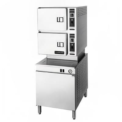 Cleveland 24CSM (6) Pan Convection Commercial Steamer - Cabinet, Steam Coil, 6 Pan Capacity, 115V/1 ph, Stainless Steel