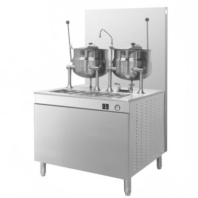 Cleveland 24GMK6200 LP 6 gal Steam Kettle - Manual Tilt, 2/3 Jacket, Liquid Propane, Gas Type: LP