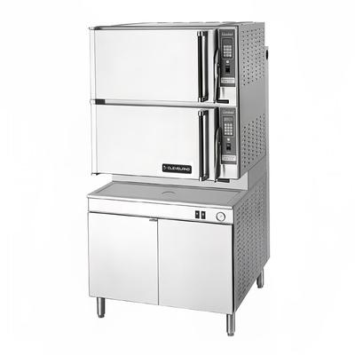 Cleveland 36CGM16300 NG (16) Pan Convection Commercial Steamer - Cabinet, Natural Gas, 16 Pan Capacity, Stainless Steel, Gas Type: NG