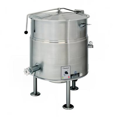 Cleveland KEL100 2403 100 gal Steam Kettle - Stationary, 2/3 Jacket, 240v/3ph, 100-Gallon Capacity, 240 V, Stainless Steel