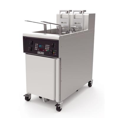 Giles GBF-70M 480/3 Commercial Electric Fryer - 70 lb Vat, Floor Model, 480v/3ph, Stainless Steel
