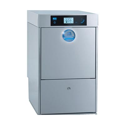 Meiko US 208/1 M-iClean High Temp Rack Undercounter Glass Washer w/ 37 Racks/hr Capacity, Built-in Booster, 208v/1ph, Stainless Steel
